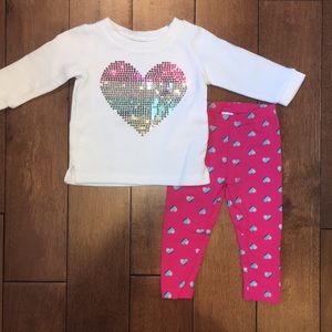 Carter’s heart outfit